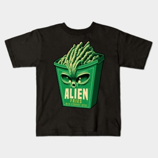 Alien Fries With Stardust Spice Kids T-Shirt